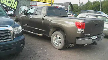 Toyota Tundra Crew Max Limited сравнение Тундр 2011-08-02