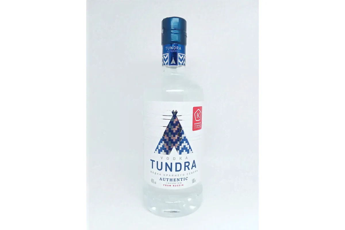 Водка Тундра Authentic 0.25л 40%-0
