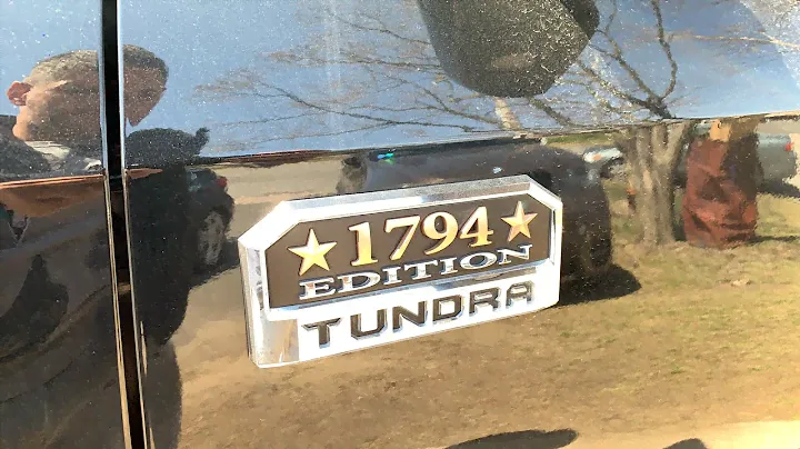 Авто из США. 2016 Toyota Tundra 1794 edition
