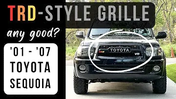 TRD Heritage Style Grille Review For 2001-2007 Toyota Sequoia