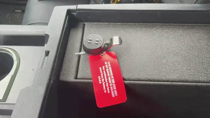 2021 Tundra: Console Safe