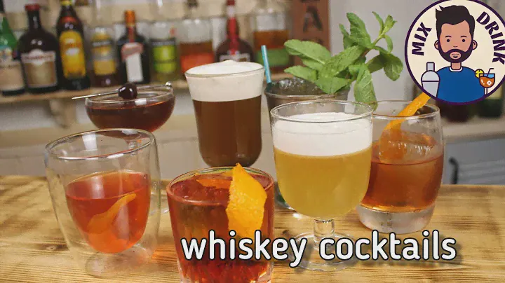 ЛУЧШИЕ ВИСКИ коктейли - Олд Фешн и Сауэр, BEST Whiskey cocktails