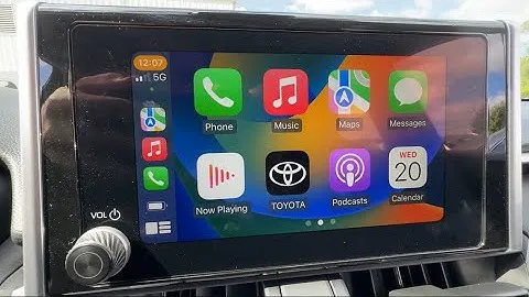 FULL TUTORIAL of Toyota’s New Software System - (with apple CarPlay)