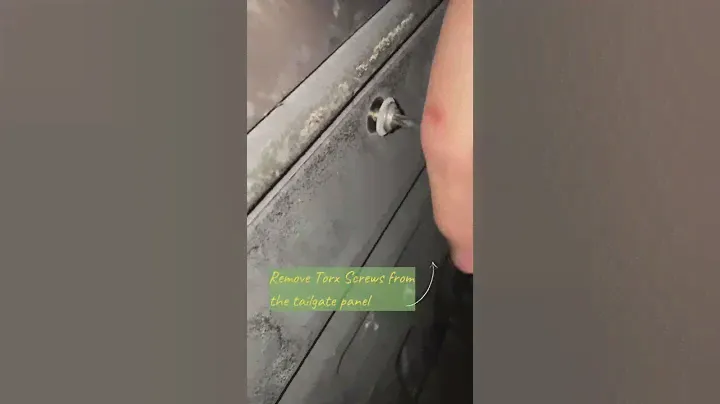Replacing 07+ Toyota Tundra Tailgate Handle