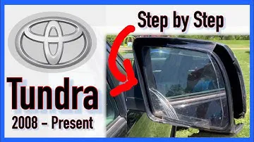 Как заменить боковое зеркало Toyota Tundra | Шаг за шагом 2008 – настоящее время