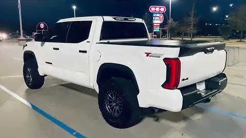 Redesigned 2022 Toyota Tundra TSS Offroad 4x4 SR5 Ultra White Truck First Look