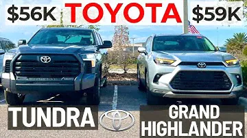 Что купить за $60K? Toyota Tundra SR5 или Grand Highlander?