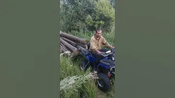 Квадроцикл 125 кубов с прицепом