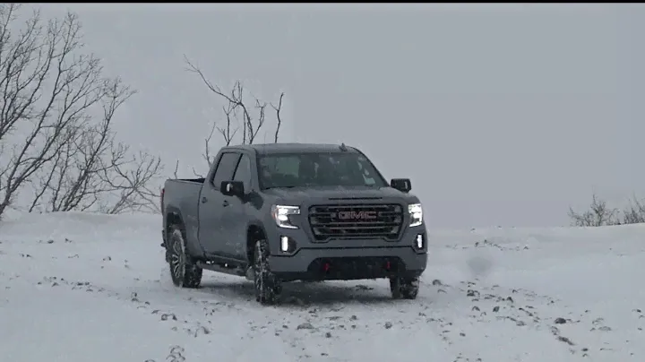 2021 GMC SIERRA AT4 2WD vs 4WD  Hill Challenge