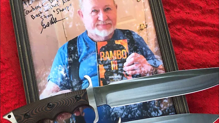 Hibben Toothpick Tundra Knife by The Legend Gil Hibben plus Very Special Shout Out to Donavan Tew