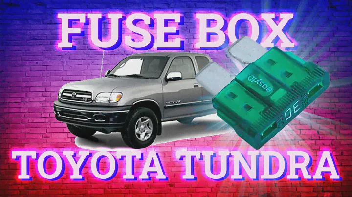 Toyota Tundra (Standard and Access Cab) 2000-2006 fuse box diagrams