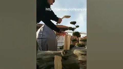 Тест мачете Кукри из кованой стали 95х18