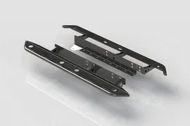 Пороги силовые BMS ALFA для Тойота Тундра Double Cab 2007-2021 (2шт.) под боди-лифт 50