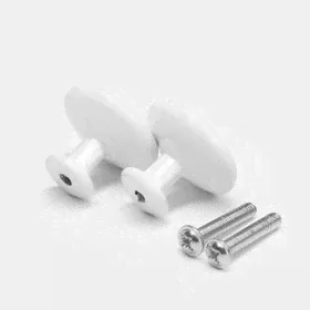 Ручка кнопка ТУНДРА LIGHT PK036WH, белая-4