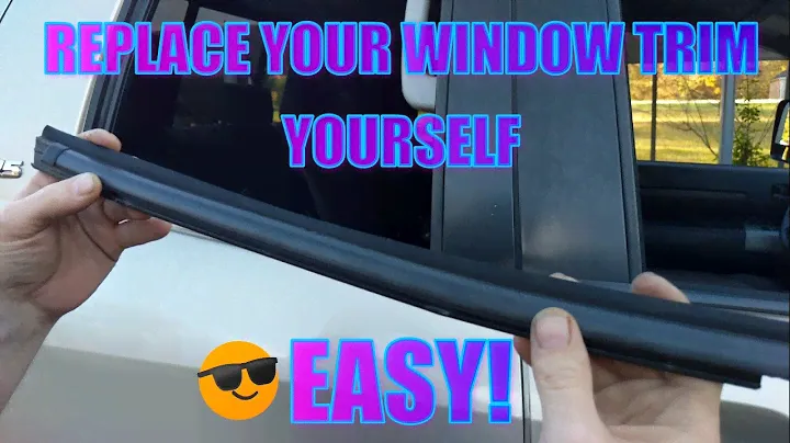 Toyota Tundra Window Trim Replacement