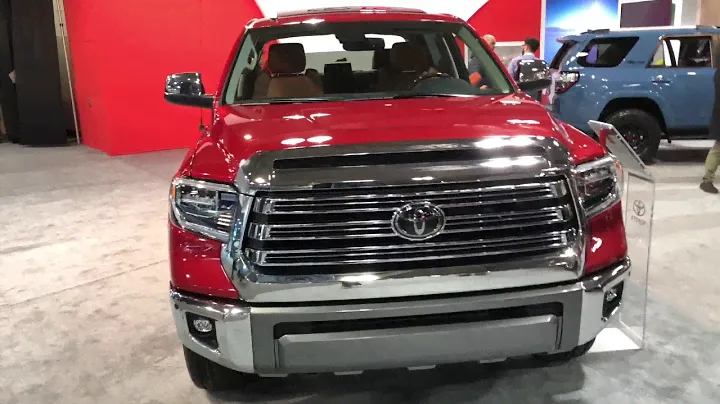 Toyota Tundra 1794 Edition in Barcelona Red Exterior