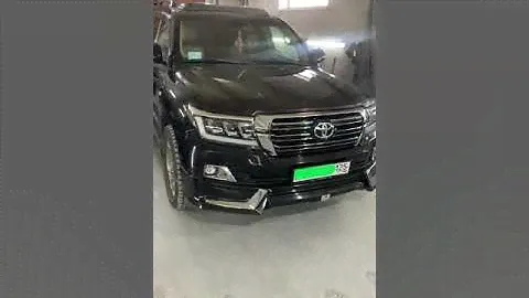 Установка фар стиль 300 для Land Cruiser 200