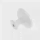 Ручка кнопка ТУНДРА LIGHT PK036WH, белая-3