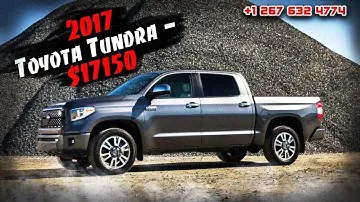 2017 Toyota Tundra - $17150. Авто из США 🇺🇸.