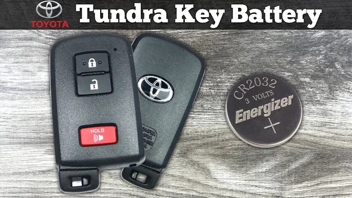 Как заменить батарею брелока Toyota Tundra 2019–2021 гг. — Замените батарейки в брелоке дистанционного управления