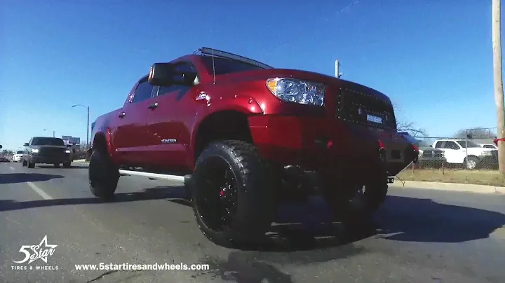 2010 Toyota Tundra with 6" Lift Kit - 5 Star Tires & Wheels