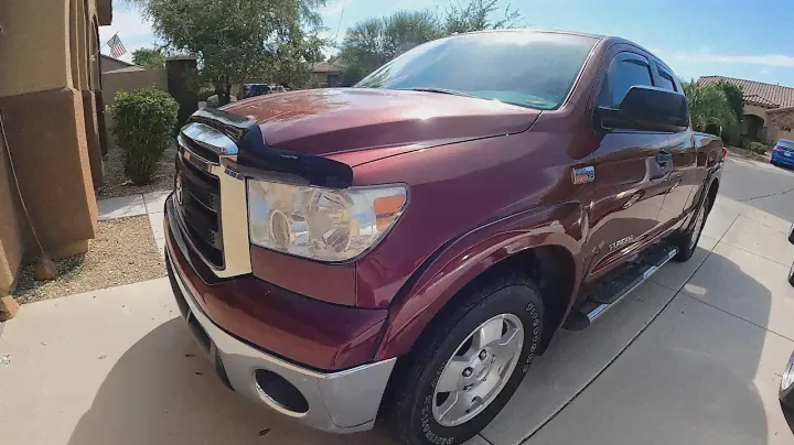 2010 TOYOTA TUNDRA Double Cab || Front & Rear Window Weather Strip, Roof Drip/Molding Replacement