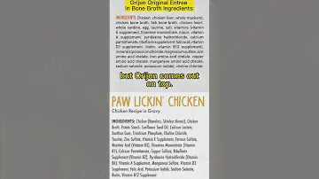 Is Orijen or Weruva cat food better?
