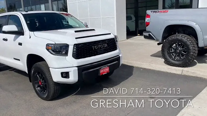 2019 Toyota Tundra TRD Pro - White
