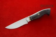 Нож Тундра из стали 95Х18,рукоять дерево чёрный граб