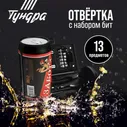 Набор инструментов тундра, подарочный пластиковый кейс TUNDRA