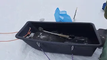 Сани волокуши для рыбалки