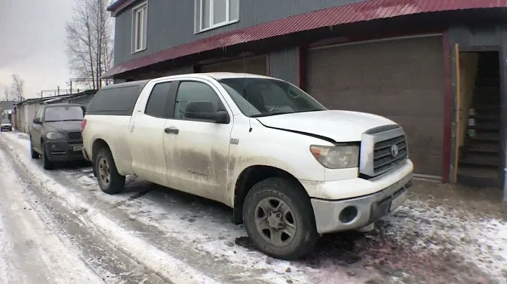 Ремонт радиатора Toyota Tundra ✅Toyota Tundra всего на 200 кг тяжелее BMW X5 E70 👀