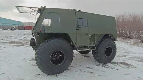 Вездеход Тундра "Восток", краткий обзор на выдачу!!