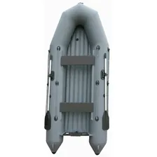 Надувная ПВХ лодка Лидер Тундра-380 EXTRIM Gray